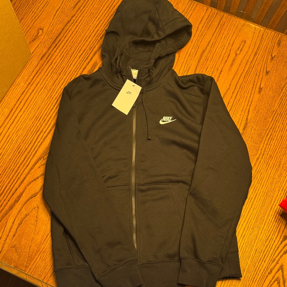 Nike Black Full-Zip Hoodie
